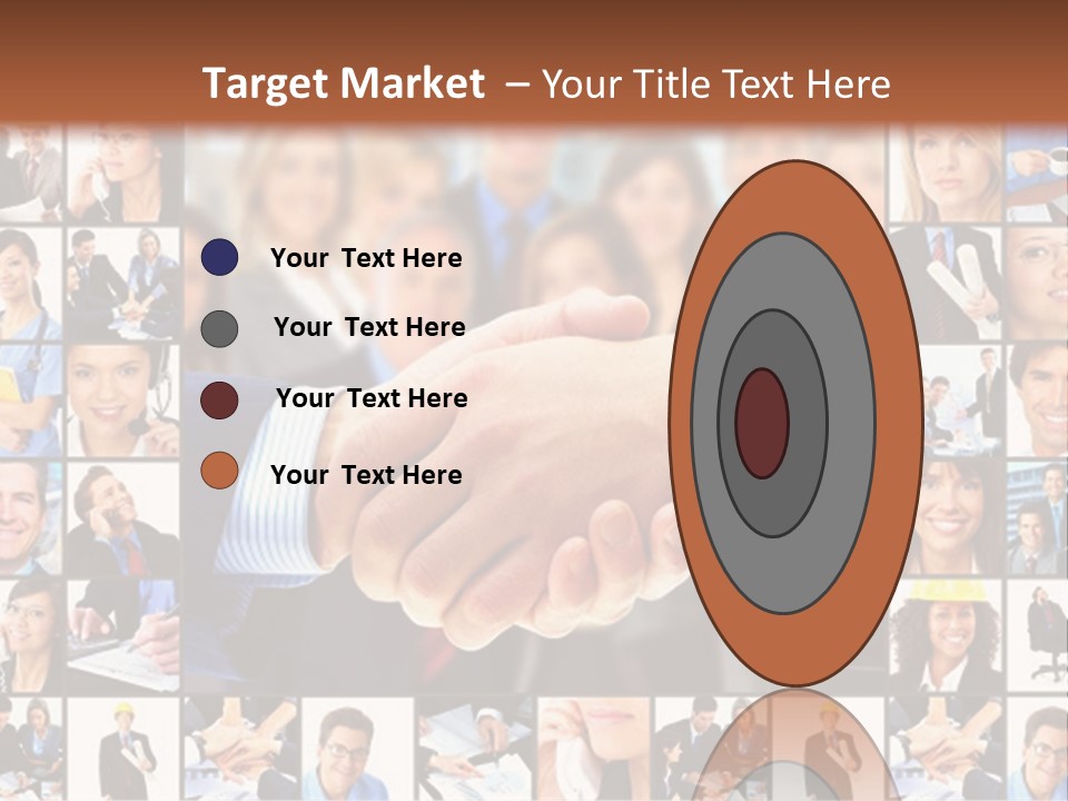 Agent Service Center PowerPoint Template