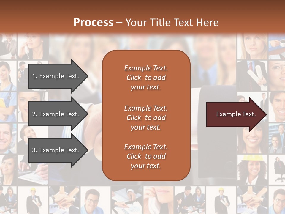 Agent Service Center PowerPoint Template