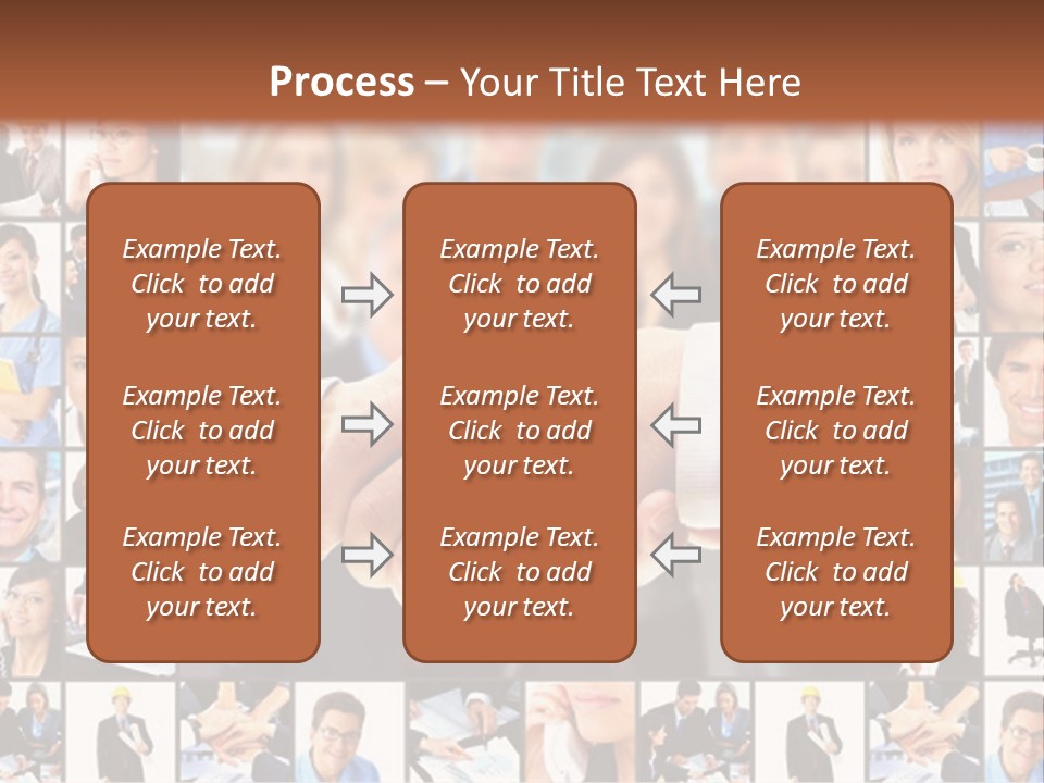Agent Service Center PowerPoint Template