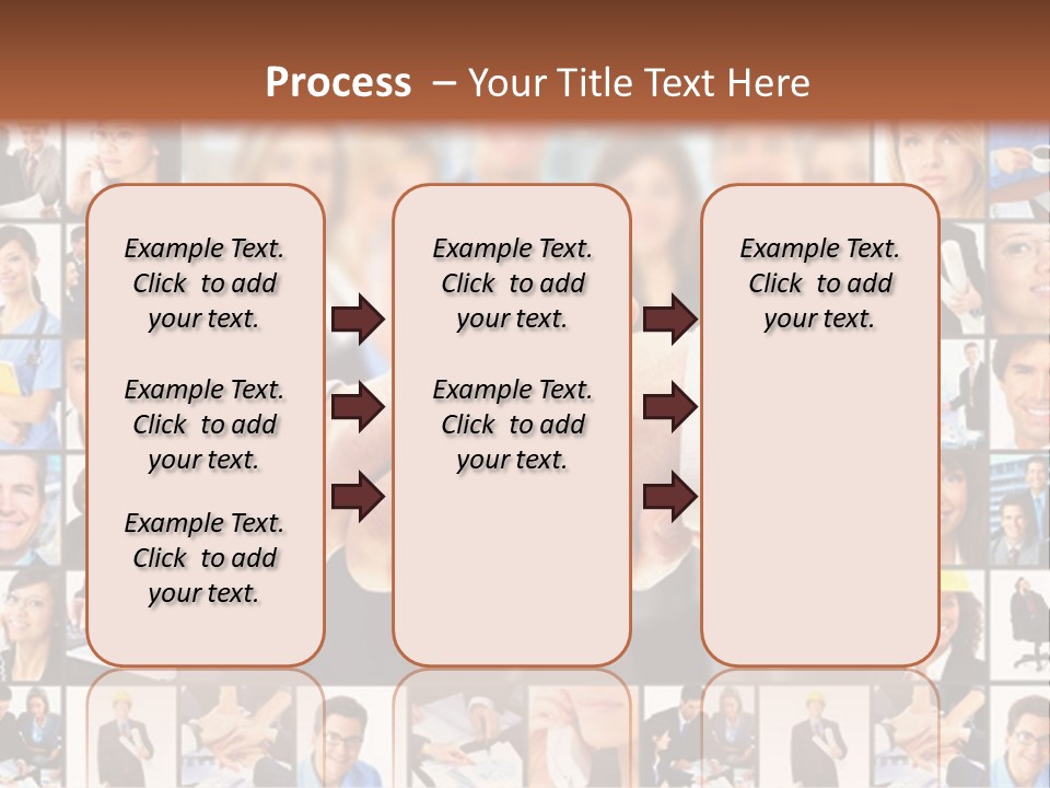 Agent Service Center PowerPoint Template