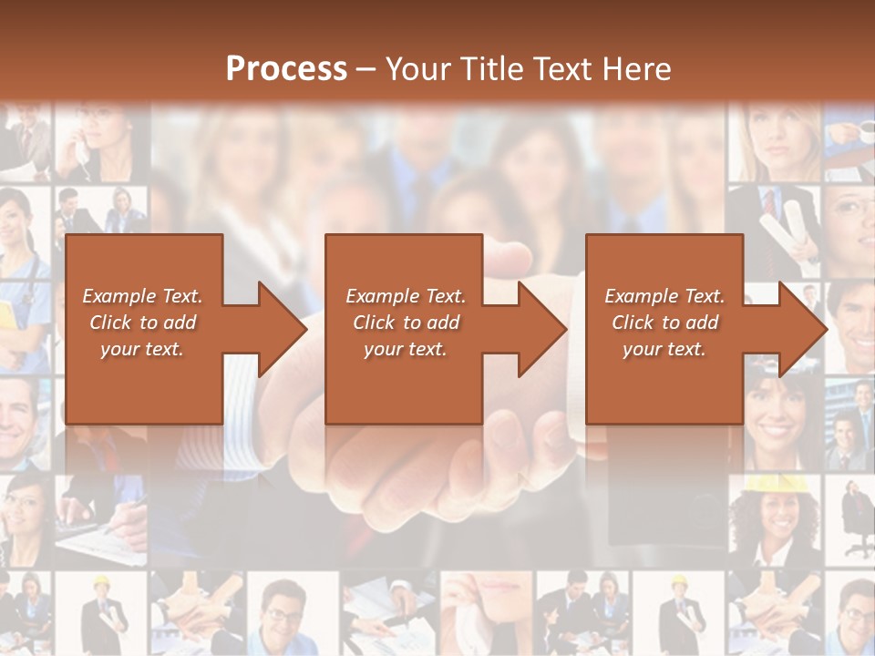 Agent Service Center PowerPoint Template