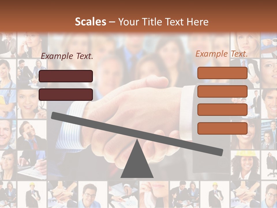 Agent Service Center PowerPoint Template