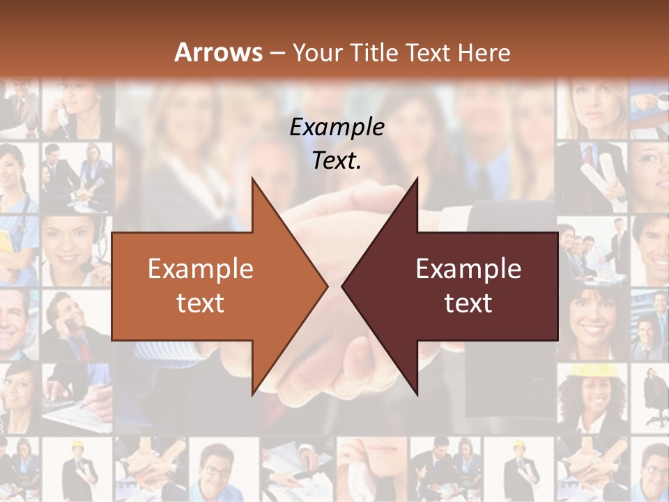 Agent Service Center PowerPoint Template