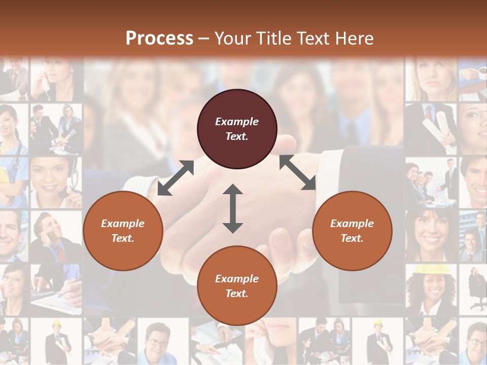 Agent Service Center PowerPoint Template