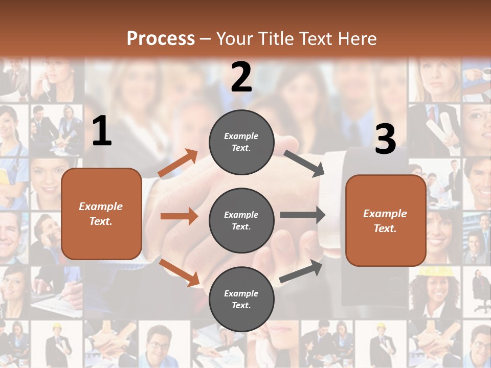 Agent Service Center PowerPoint Template