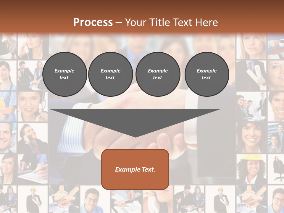 Agent Service Center PowerPoint Template