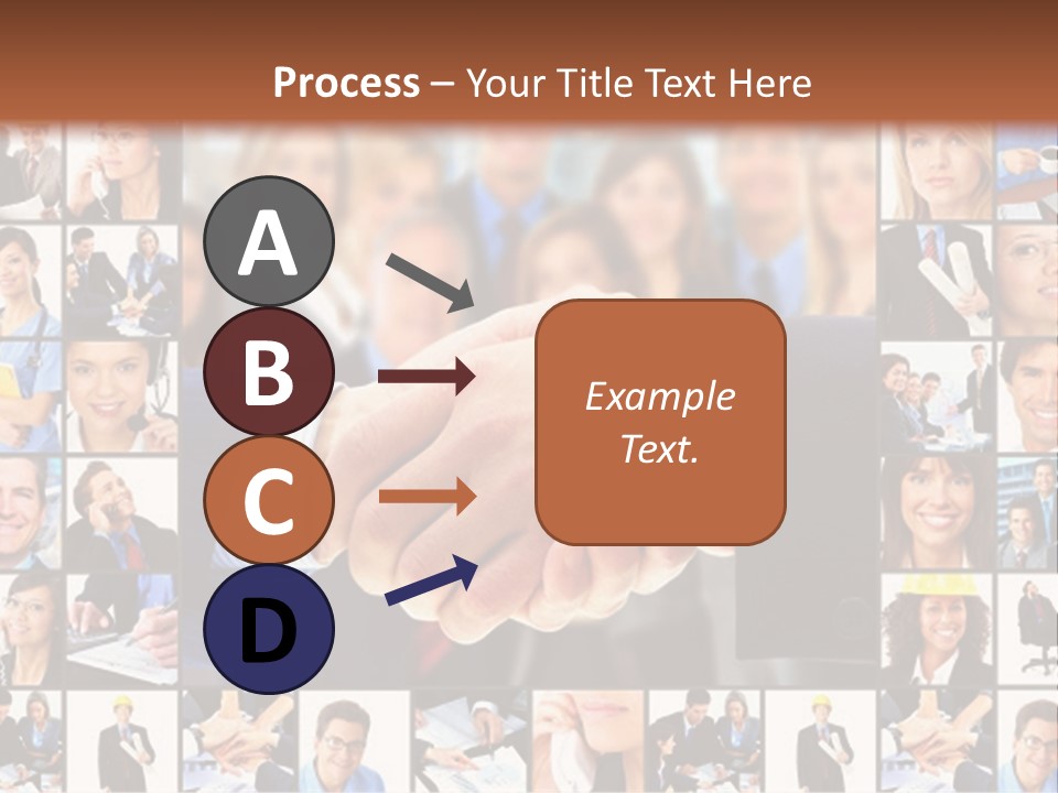 Agent Service Center PowerPoint Template
