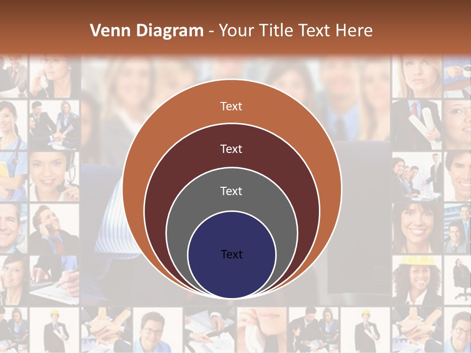 Agent Service Center PowerPoint Template