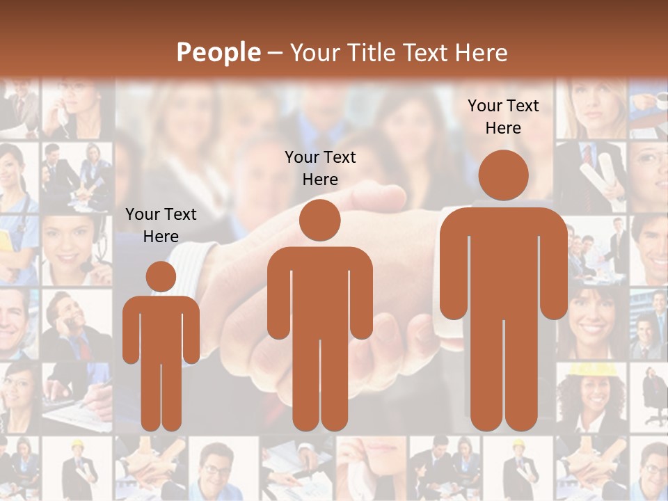 Agent Service Center PowerPoint Template