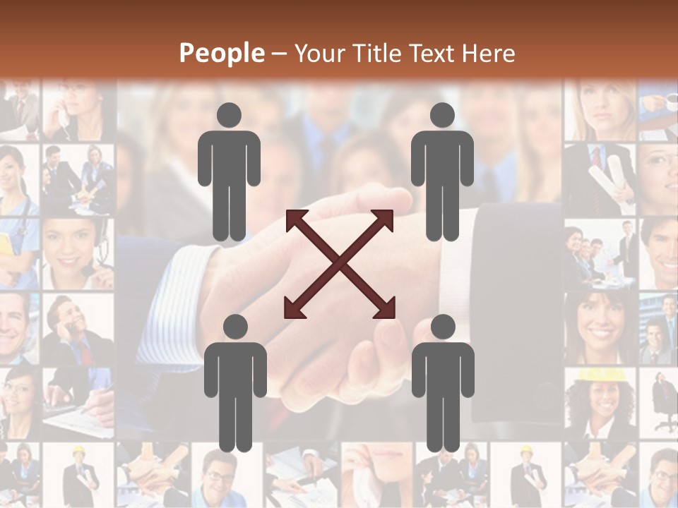 Agent Service Center PowerPoint Template