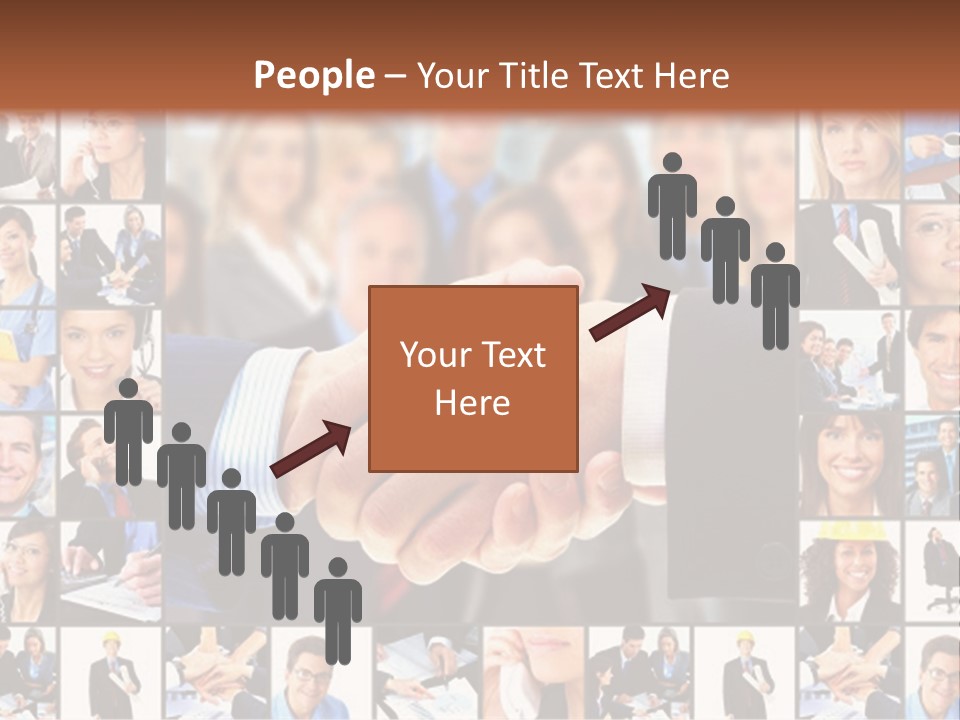 Agent Service Center PowerPoint Template