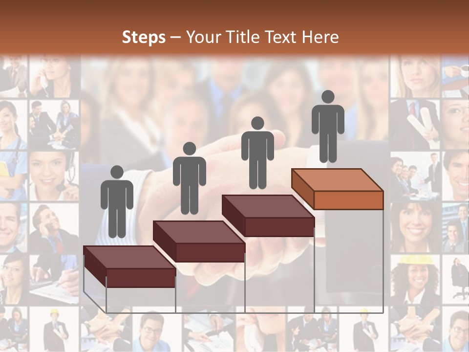 Agent Service Center PowerPoint Template