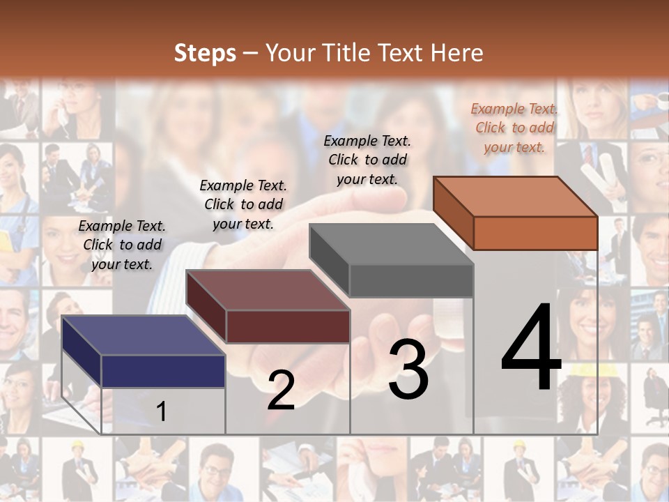 Agent Service Center PowerPoint Template