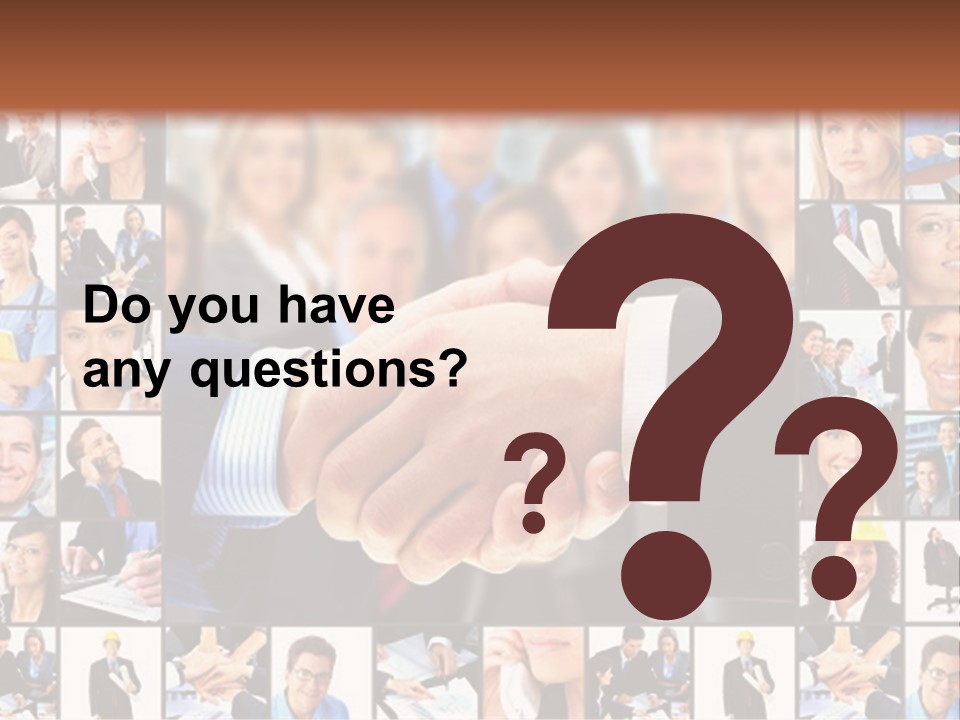 Agent Service Center PowerPoint Template