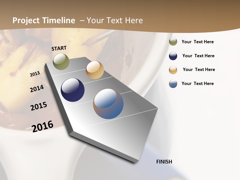 Occasion Valentine Dish PowerPoint Template