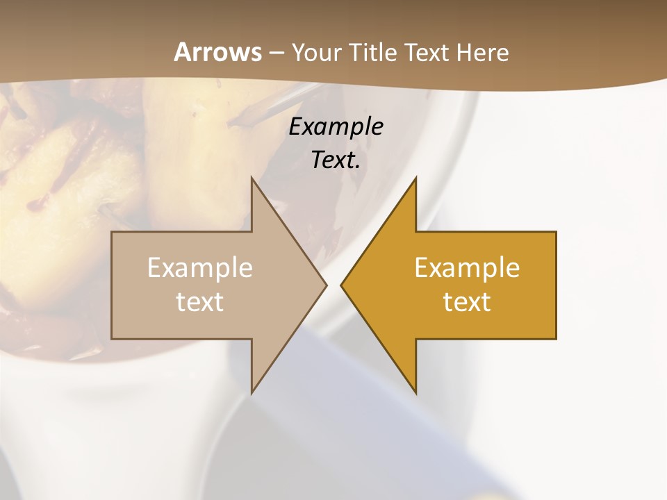 Occasion Valentine Dish PowerPoint Template