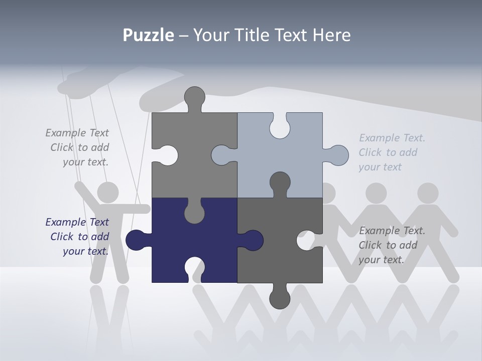 Guide Manipulated Dictator PowerPoint Template