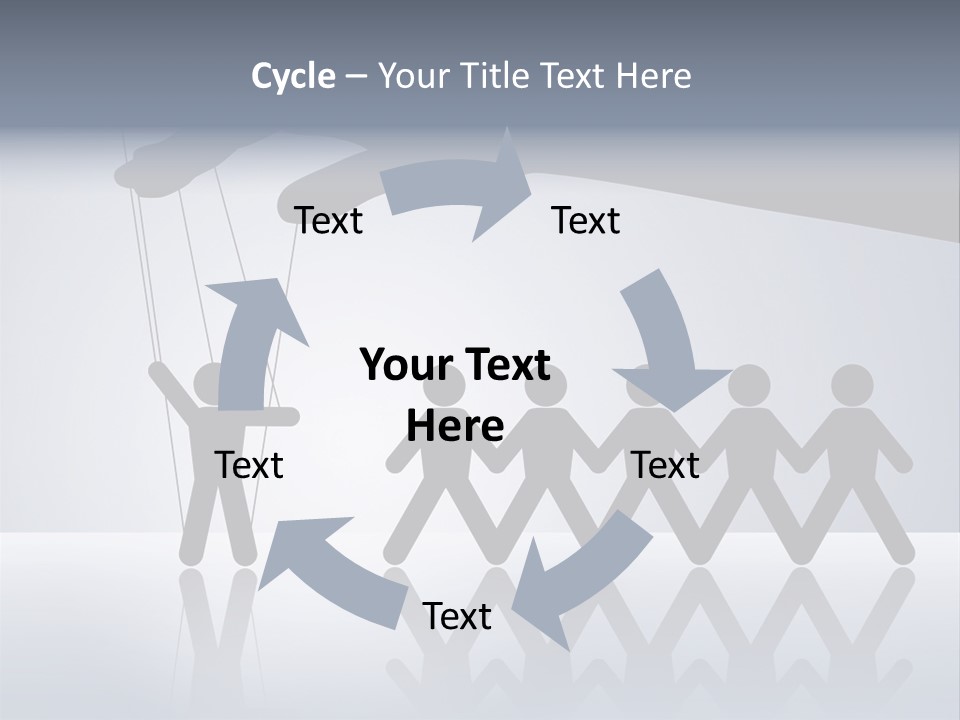 Guide Manipulated Dictator PowerPoint Template