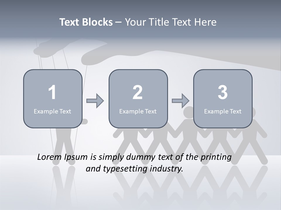 Guide Manipulated Dictator PowerPoint Template
