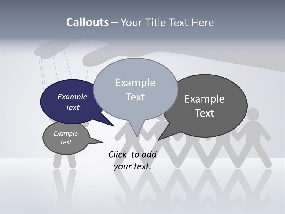 Guide Manipulated Dictator PowerPoint Template