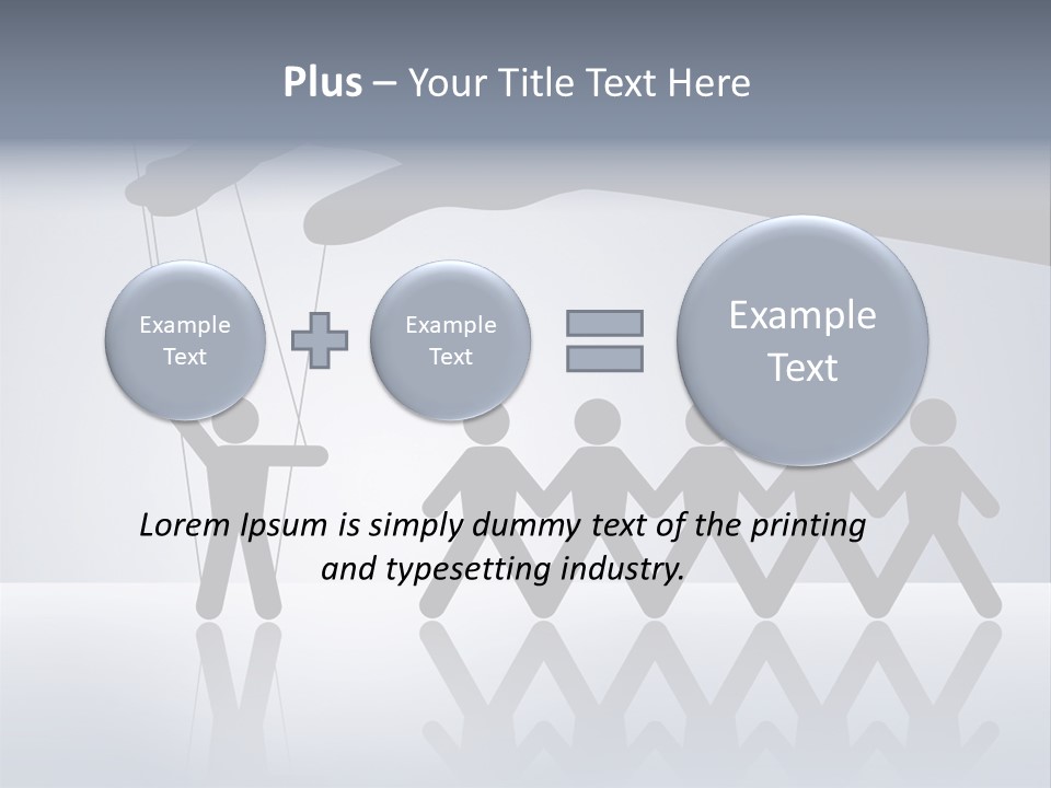 Guide Manipulated Dictator PowerPoint Template