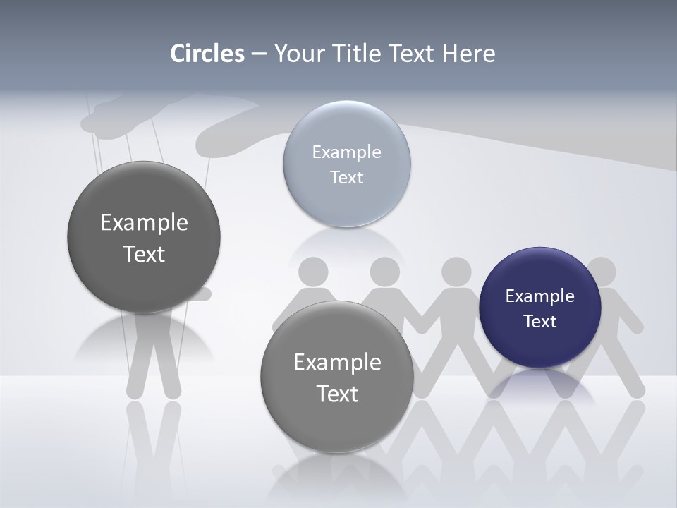 Guide Manipulated Dictator PowerPoint Template