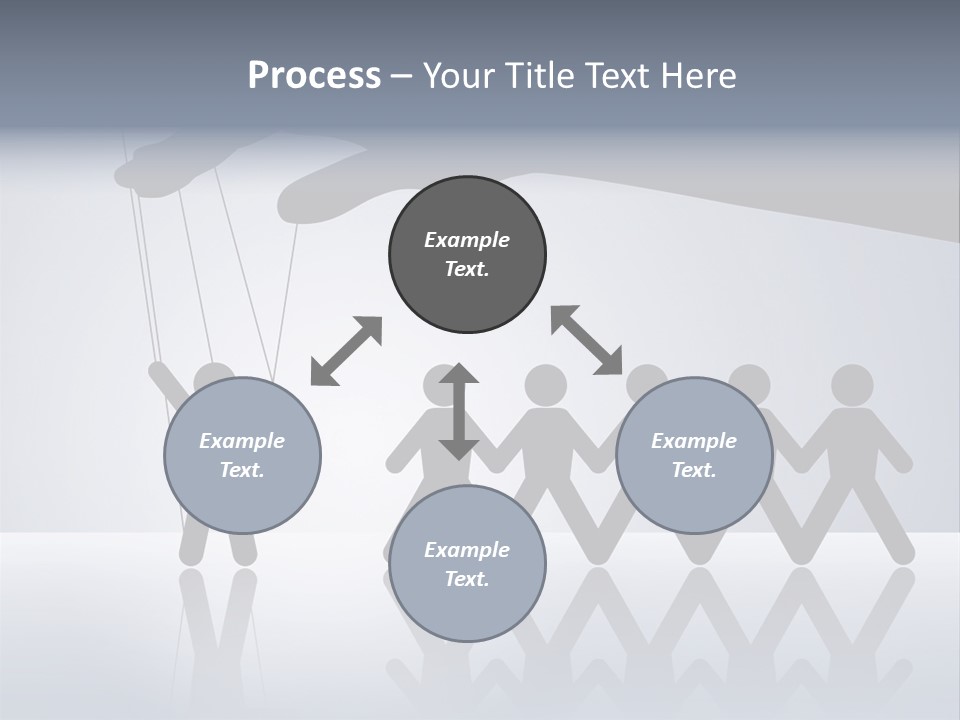 Guide Manipulated Dictator PowerPoint Template