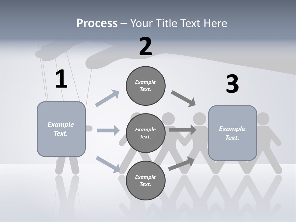 Guide Manipulated Dictator PowerPoint Template