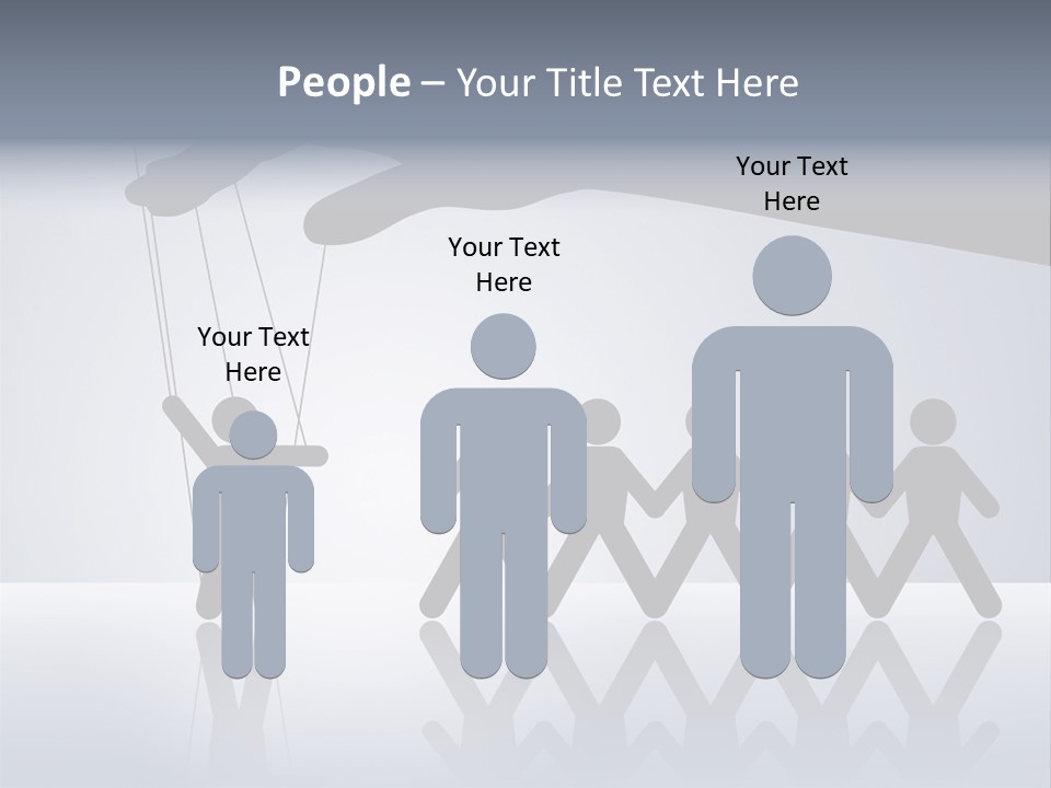 Guide Manipulated Dictator PowerPoint Template