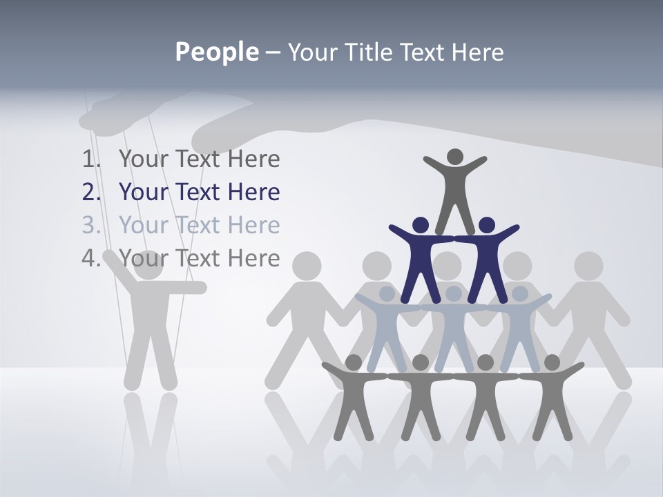 Guide Manipulated Dictator PowerPoint Template