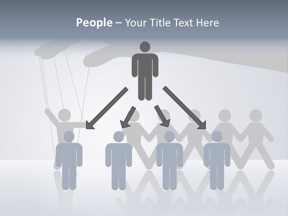 Guide Manipulated Dictator PowerPoint Template