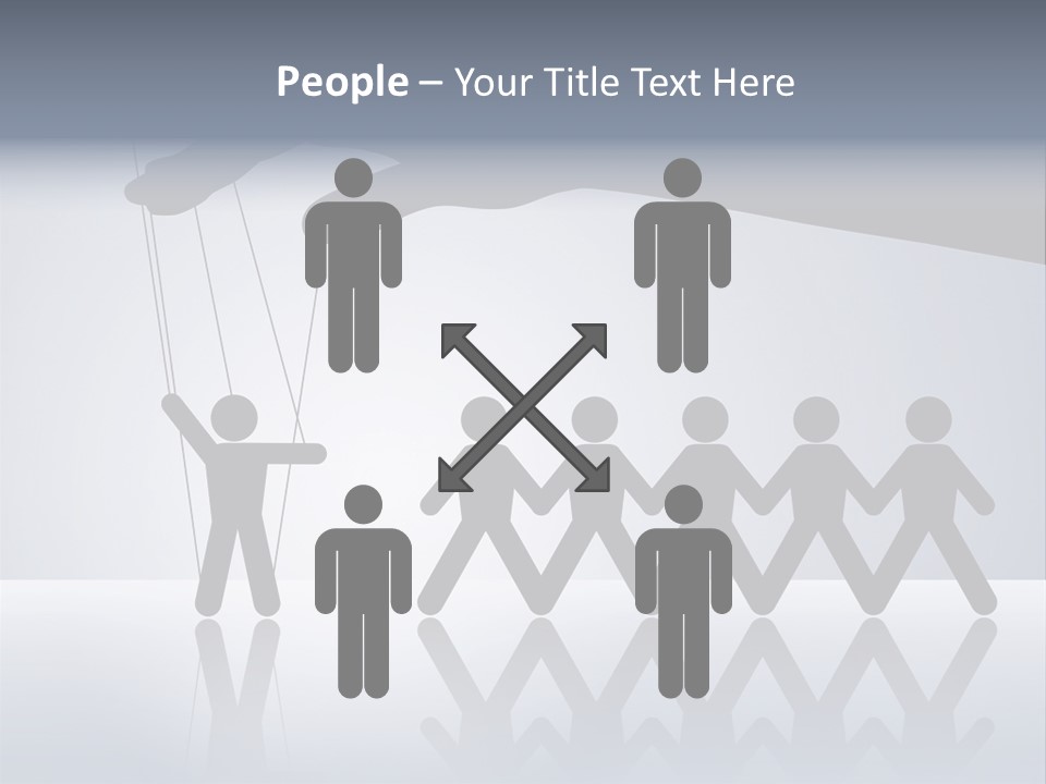 Guide Manipulated Dictator PowerPoint Template