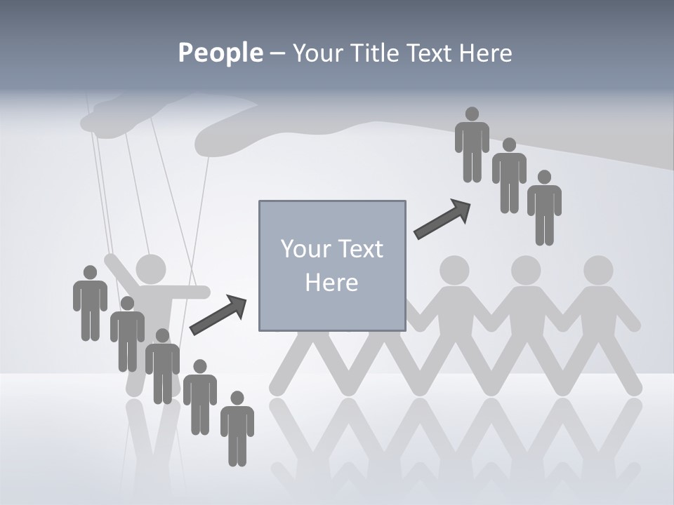 Guide Manipulated Dictator PowerPoint Template