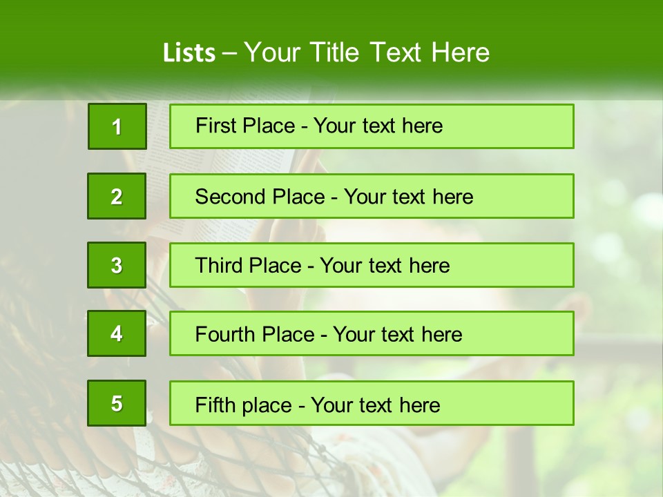 Outdoors Holiday Summer PowerPoint Template