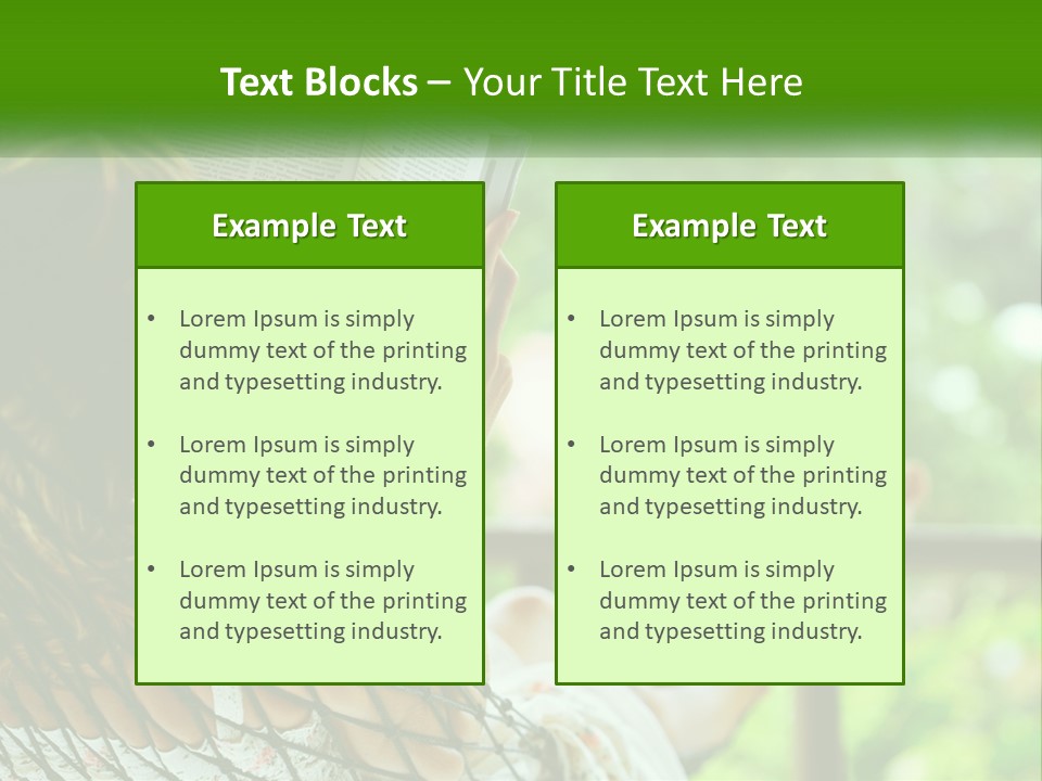 Outdoors Holiday Summer PowerPoint Template