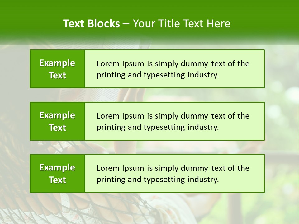 Outdoors Holiday Summer PowerPoint Template