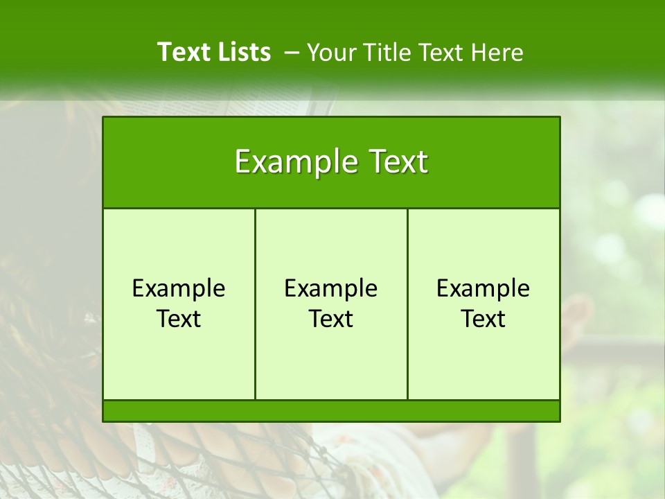 Outdoors Holiday Summer PowerPoint Template