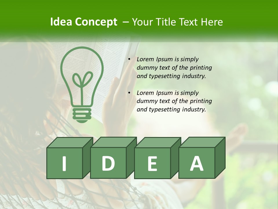 Outdoors Holiday Summer PowerPoint Template