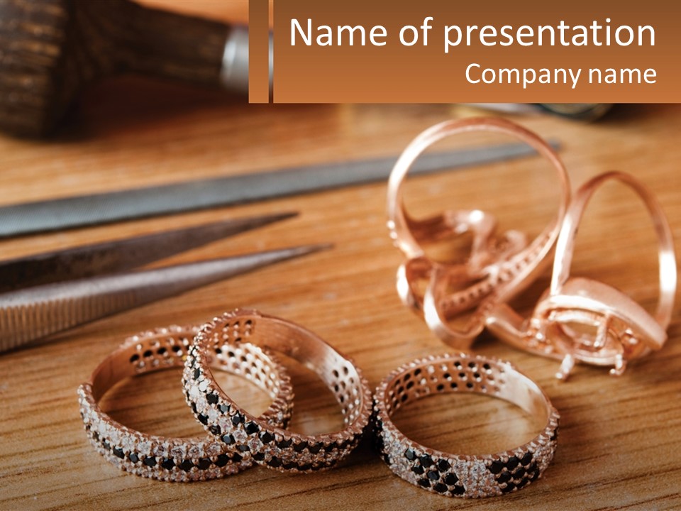 Group Accessory Craft PowerPoint Template