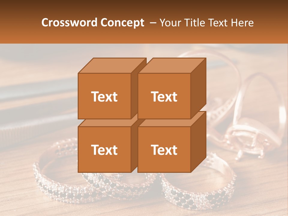 Group Accessory Craft PowerPoint Template