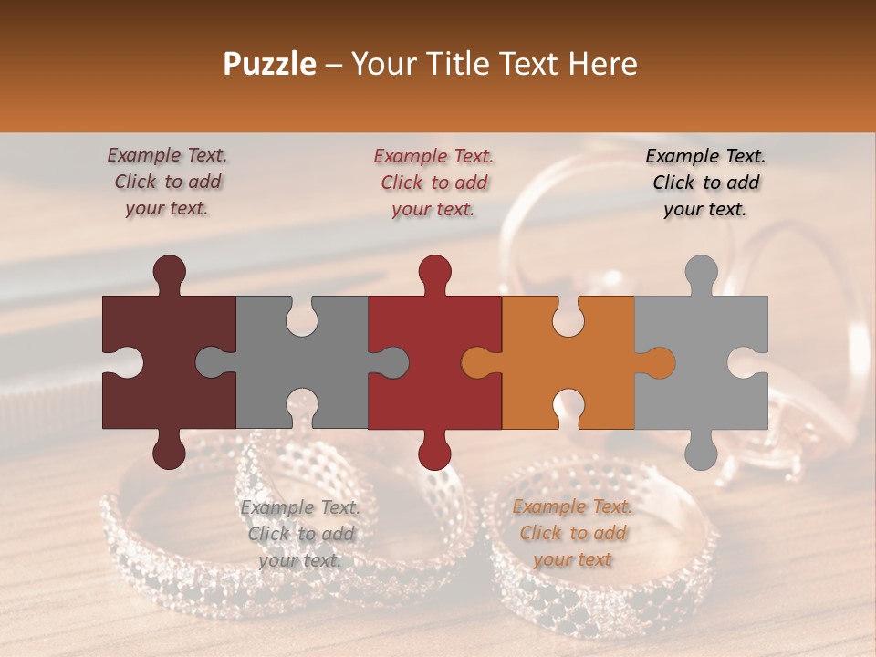 Group Accessory Craft PowerPoint Template