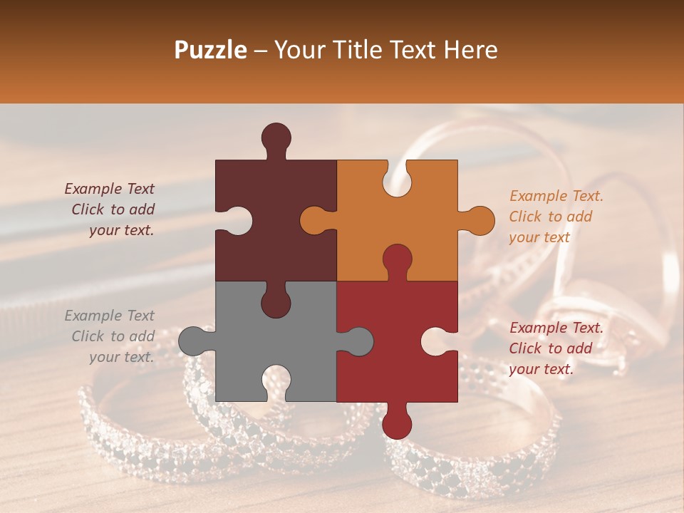 Group Accessory Craft PowerPoint Template