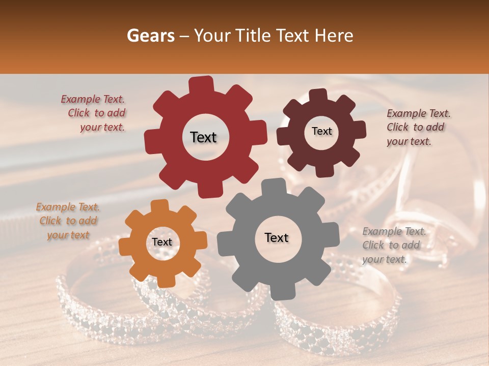 Group Accessory Craft PowerPoint Template