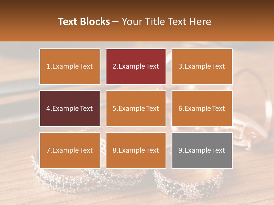 Group Accessory Craft PowerPoint Template