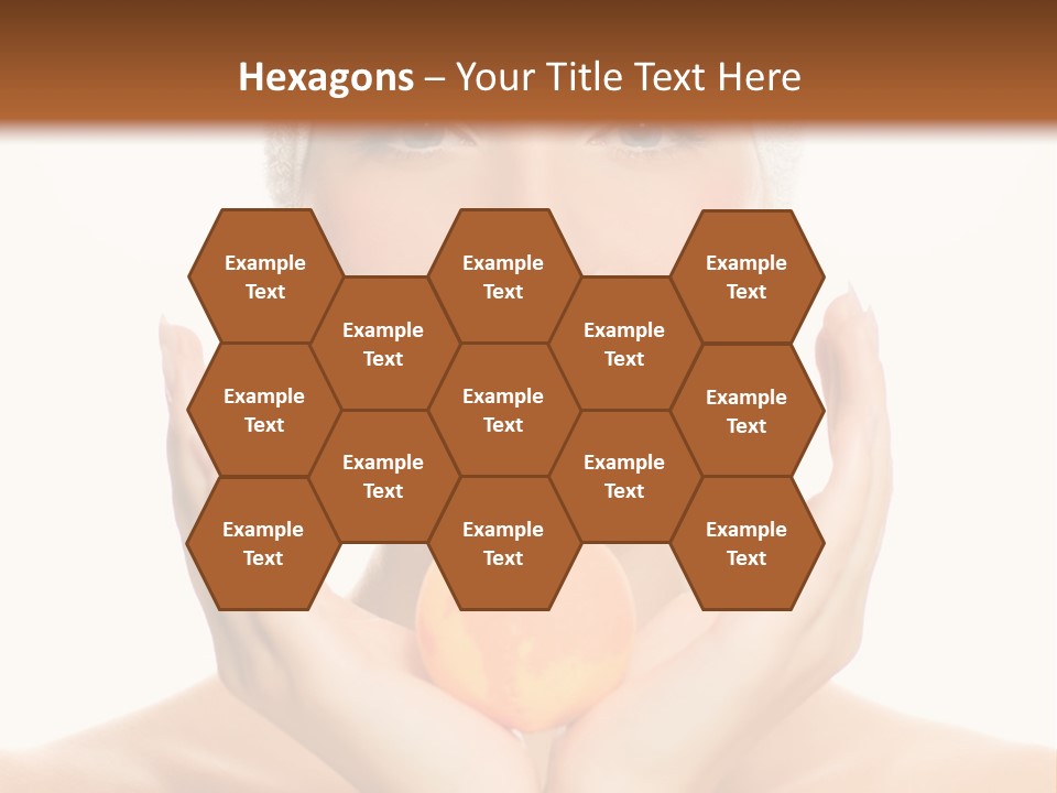 Closeup Wet Treatment PowerPoint Template