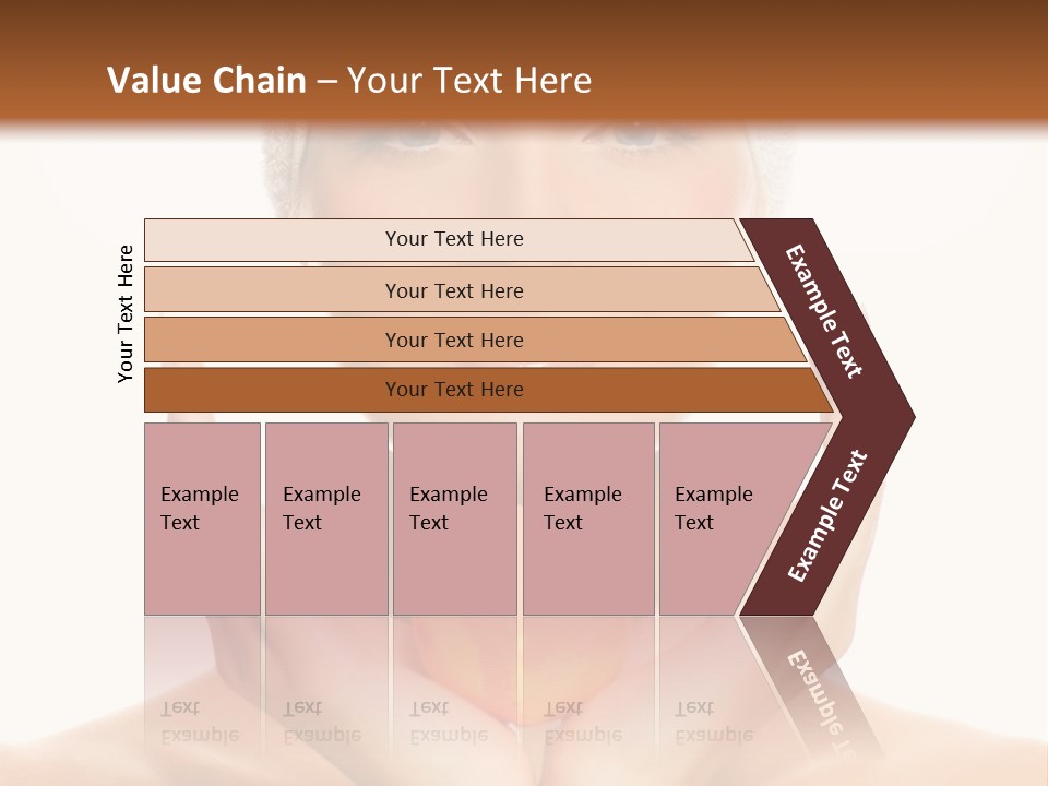 Closeup Wet Treatment PowerPoint Template