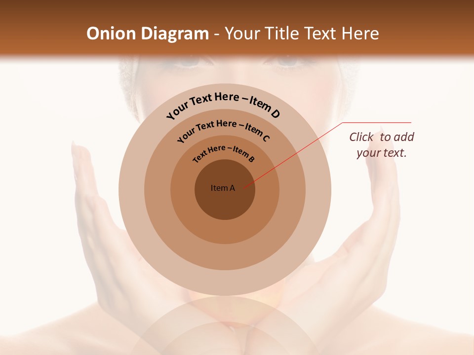 Closeup Wet Treatment PowerPoint Template