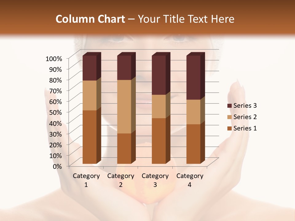 Closeup Wet Treatment PowerPoint Template