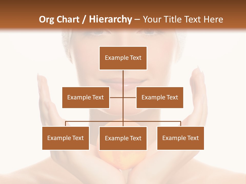 Closeup Wet Treatment PowerPoint Template