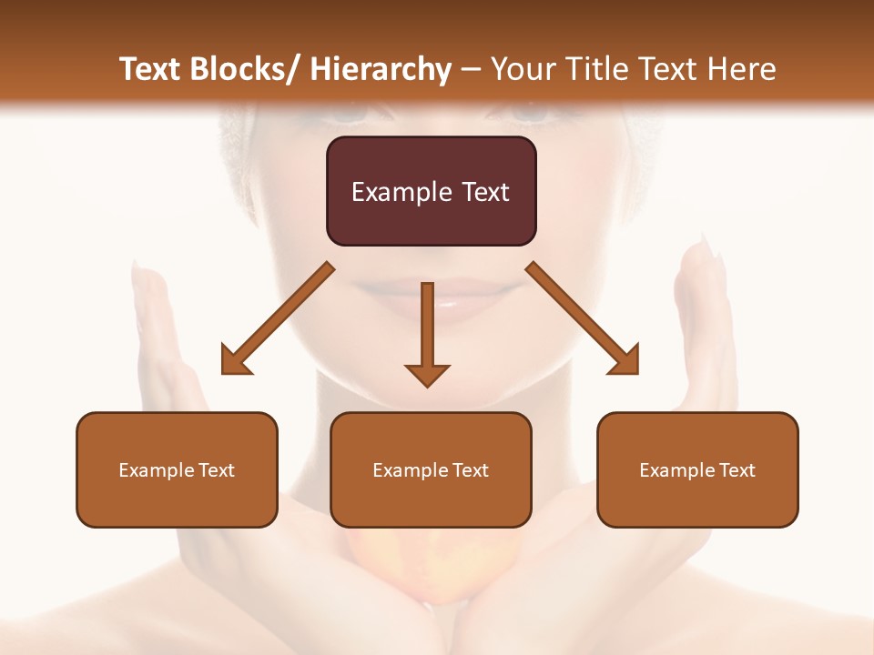 Closeup Wet Treatment PowerPoint Template